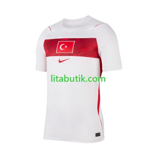 Turkiet Män Borta Fotbollströja 2026 2027 Kortärmad