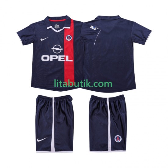 AC Milan 2001 Retro Barn Hemma Fotbollströja 2002 Kortärmad