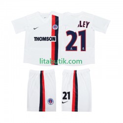AC Milan WESLEY 21 2003 Retro Barn Borta Fotbollströja 2002 Kortärmad