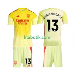 Arsenal Kepa Arrizabalaga 13 Målvakt Barn Hemma Fotbollströja 2025-2026 Kortärmad
