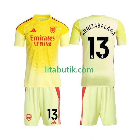 Arsenal Kepa Arrizabalaga 13 Målvakt Barn Hemma Fotbollströja 2025-2026 Kortärmad