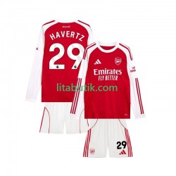 Arsenal Kai Havertz 29 Barn Hemma Fotbollströja 2025-2026 Långärmad