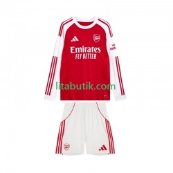 Arsenal Barn Hemma Fotbollströja 2025-2026 Långärmad