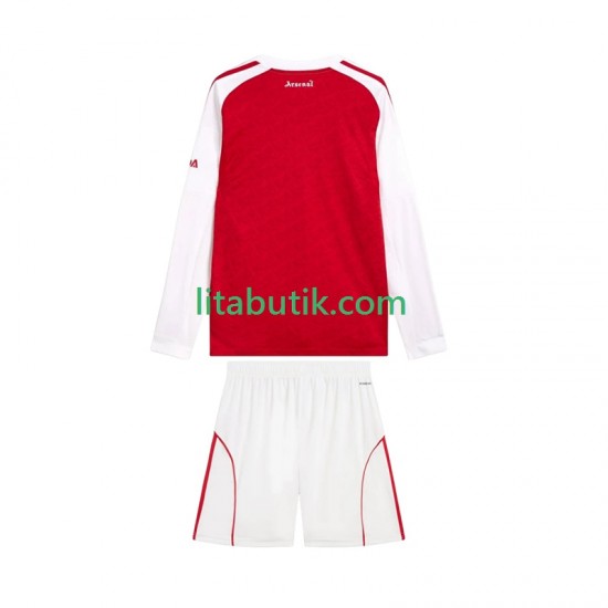 Arsenal Barn Hemma Fotbollströja 2025-2026 Långärmad