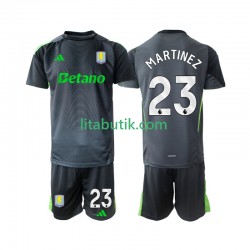 Aston Villa Emiliano Martinez 23 Målvakt Barn Hemma Fotbollströja 2025-2026 Kortärmad Aston Villa Emiliano Martinez 23 Målvakt Barn Hemma Fotbollströja 2025-2026 Kortärmad