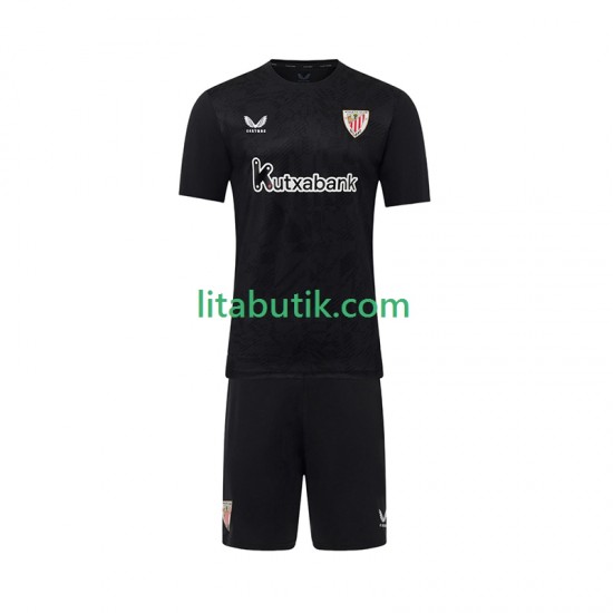 Athletic Bilbao Målvakt Barn Hemma Fotbollströja 2025-2026 Kortärmad