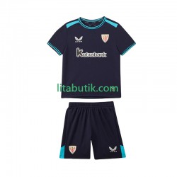 Athletic Bilbao Barn Borta Fotbollströja 2025-2026 Kortärmad