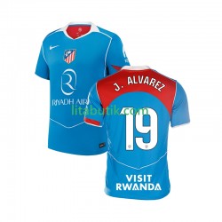 Atlético Madrid Julian Alvarez 19 Män Tredje Fotbollströja 2025-2026 Kortärmad