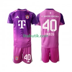FC Bayern München Jonas Urbig 40 Målvakt Barn Fjärde Fotbollströja 2025-2026 Kortärmad FC Bayern München Jonas Urbig 40 Målvakt Barn Fjärde Fotbollströja 2025-2026 Kortärmad