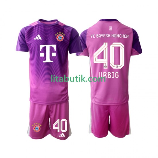 FC Bayern München Jonas Urbig 40 Målvakt Barn Fjärde Fotbollströja 2025-2026 Kortärmad
