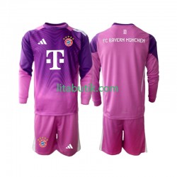 FC Bayern München Målvakt Barn Fjärde Fotbollströja 2025-2026 Långärmad FC Bayern München Målvakt Barn Fjärde Fotbollströja 2025-2026 Långärmad