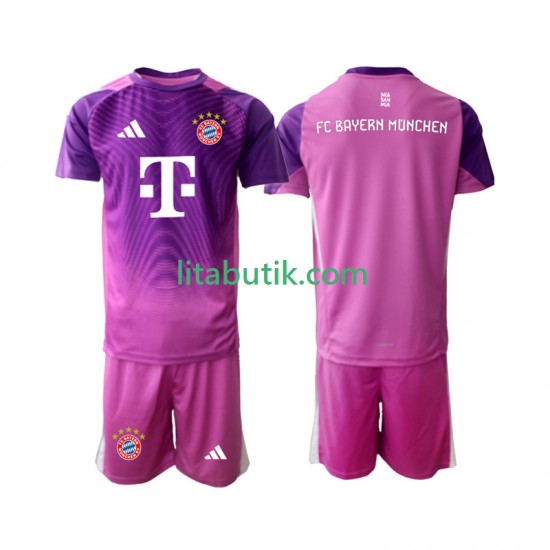 FC Bayern München Målvakt Barn Fjärde Fotbollströja 2025-2026 Kortärmad
