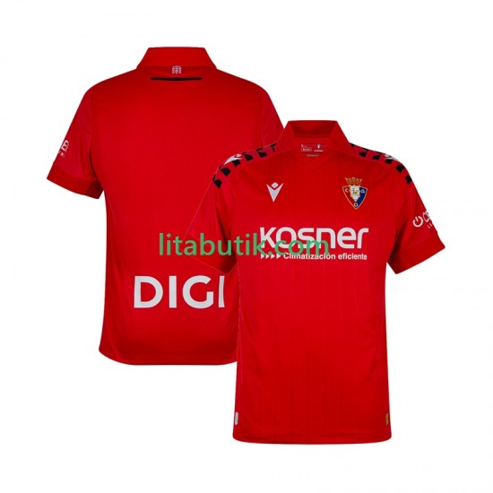 CA Osasuna Män Hemma Fotbollströja 2025-2026 Kortärmad