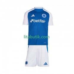 Cruzeiro Barn Hemma Fotbollströja 2025-2026 Kortärmad