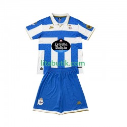 Deportivo La Coruna Barn Hemma Fotbollströja 2025-2026 Kortärmad Deportivo La Coruna Barn Hemma Fotbollströja 2025-2026 Kortärmad