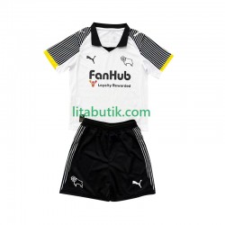Derby County Barn Hemma Fotbollströja 2025-2026 Kortärmad Derby County Barn Hemma Fotbollströja 2025-2026 Kortärmad