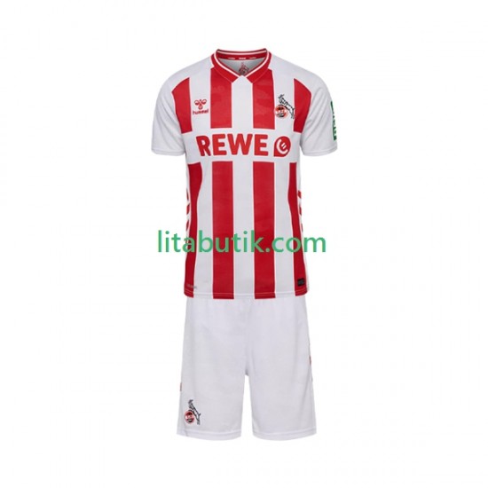 FC Köln Barn Hemma Fotbollströja 2025-2026 Kortärmad