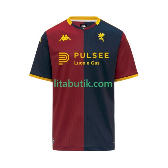 Genoa Män Hemma Fotbollströja 2025-2026 Kortärmad
