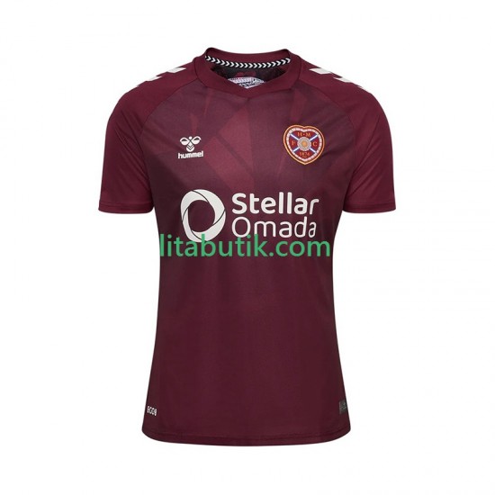 Hearts Män Hemma Fotbollströja 2025-2026 Kortärmad