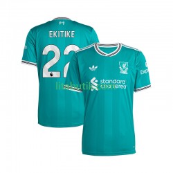 Liverpool Hugo Ekitike 22 Män Tredje Fotbollströja 2025-2026 Kortärmad