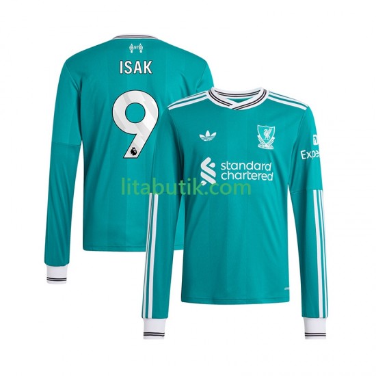 Liverpool ISAK 9 Män Tredje Fotbollströja 2025-2026 Långärmad