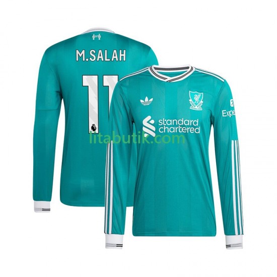Liverpool Mohamed Salah 11 Män Tredje Fotbollströja 2025-2026 Långärmad