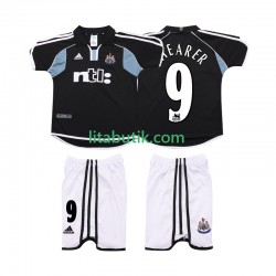 Newcastle United SHEARER 9 2000 2001 Retro Barn Borta Fotbollströja Kortärmad