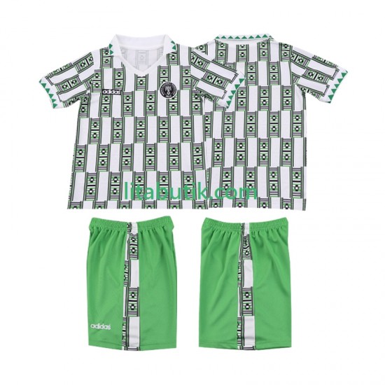 Nigeria 1994 Retro Barn Borta Fotbollströja Kortärmad