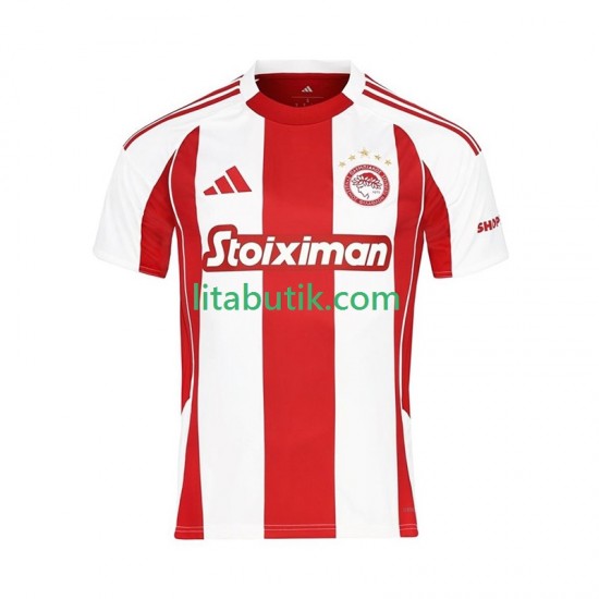 Olympiacos Män Hemma Fotbollströja 2025-2026 Kortärmad