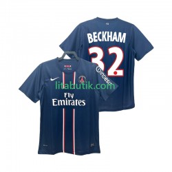 Paris Saint-Germain BECKHAM 32 2012 2013 Retro Män Hemma Fotbollströja Kortärmad Paris Saint-Germain BECKHAM 32 2012 2013 Retro Män Hemma Fotbollströja Kortärmad