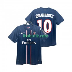 Paris Saint-Germain Ibrahimović 10 2012 2013 Retro Män Hemma Fotbollströja Kortärmad