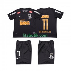 Santos NEYMAR JR 11 Classic 2012 2013 Retro Barn Borta Fotbollströja Kortärmad