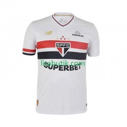 São Paulo Män Hemma Fotbollströja 2025-2026 Kortärmad
