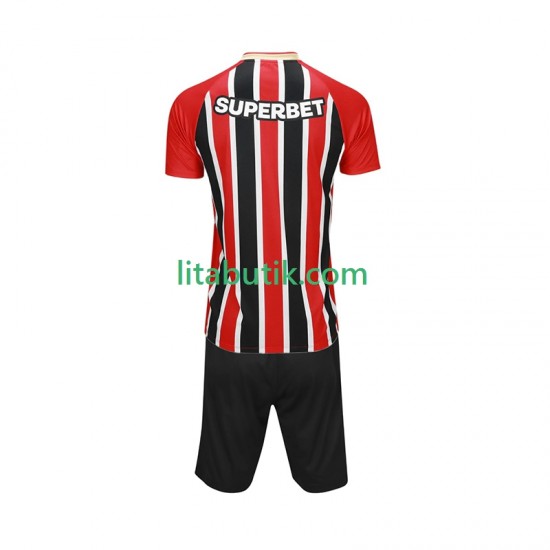 São Paulo Barn Borta Fotbollströja 2025-2026 Kortärmad
