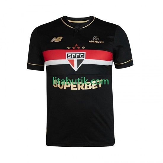 São Paulo Män Tredje Fotbollströja 2025-2026 Kortärmad
