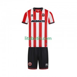 Sheffield United Barn Hemma Fotbollströja 2025-2026 Kortärmad