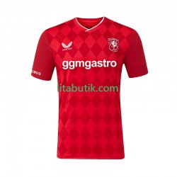 Twente Män Hemma Fotbollströja 2025-2026 Kortärmad