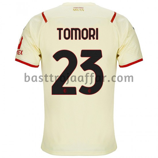 AC Milan Fikayo Tomori 23 Borta Fotbollströja 2021-2022 Kortärmad