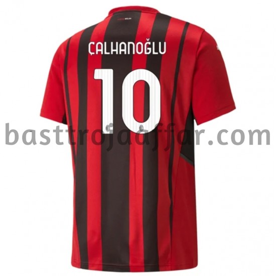 AC Milan Hakan Calhanoglu 10 Hemma Fotbollströja 2021-2022 Kortärmad