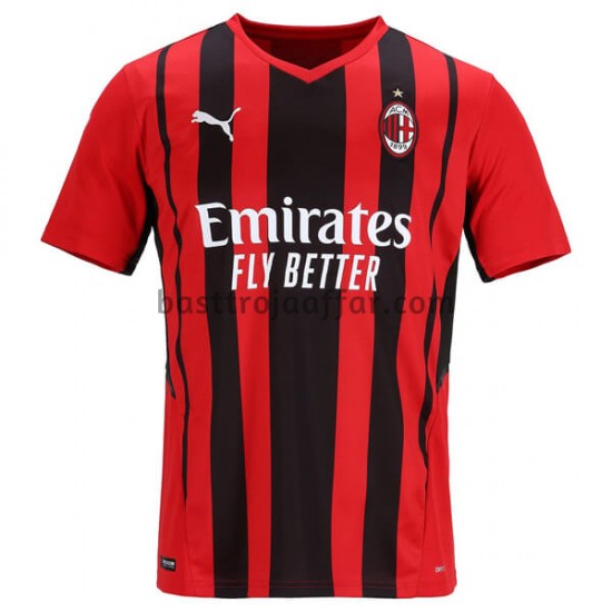 AC Milan Hemma Fotbollströja 2021-2022 Kortärmad
