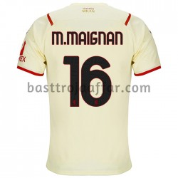 AC Milan Mike Maignan 16 Borta Fotbollströja 2021-2022 Kortärmad AC Milan Mike Maignan 16 Borta Fotbollströja 2021-2022 Kortärmad