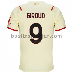 AC Milan Olivier Giroud 9 Borta Fotbollströja 2021-2022 Kortärmad
