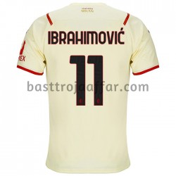 AC Milan Zlatan Ibrahimović 11 Borta Fotbollströja 2021-2022 Kortärmad