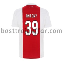 AFC Ajax Antony 39 Hemma Fotbollströja 2021-2022 Kortärmad AFC Ajax Antony 39 Hemma Fotbollströja 2021-2022 Kortärmad