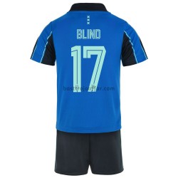 AFC Ajax Daley Blind 17 Barn Borta Fotbollströja 2021-2022 Kortärmad AFC Ajax Daley Blind 17 Barn Borta Fotbollströja 2021-2022 Kortärmad