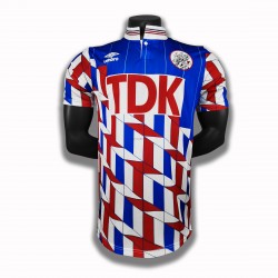 AFC Ajax Retro Borta Fotbollströja 1990 Kortärmad AFC Ajax Retro Borta Fotbollströja 1990 Kortärmad