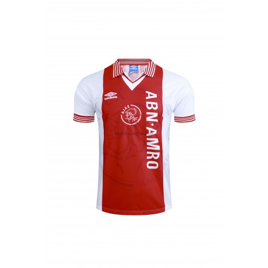 AFC Ajax Retro Hemma Fotbollströja 1994-1995 Kortärmad
