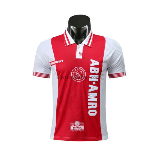 AFC Ajax Retro Hemma Fotbollströja 1997-1998 Kortärmad