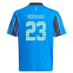 AFC Ajax Steven Berghuis 23 Borta Fotbollströja 2021-2022 Kortärmad AFC Ajax Steven Berghuis 23 Borta Fotbollströja 2021-2022 Kortärmad