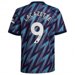 Arsenal Alexandre Lacazette 9 Tredje Fotbollströja 2021-2022 Kortärmad
